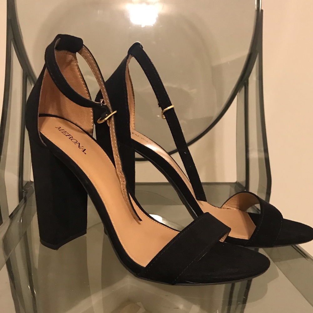 Black heels